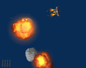 play Asteroids
