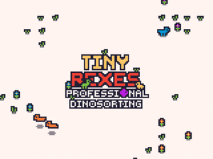 play Tiny Rexes: Professional Dinosorting