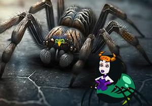 play Spider Attend Halloween Party