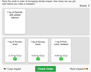 play Climate Impact Sorting Challenge