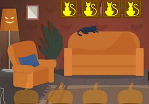 play Boy Escape From Halloween Room