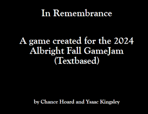 play In Rememberance