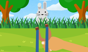 play Hunting With Slingshot