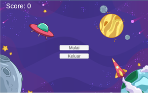play Galactic Escape: Pesawat Penjelajah Menghindari Bahaya Meteor