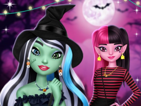 Monster High Spooky Fashion - Free Game At Playpink.Com