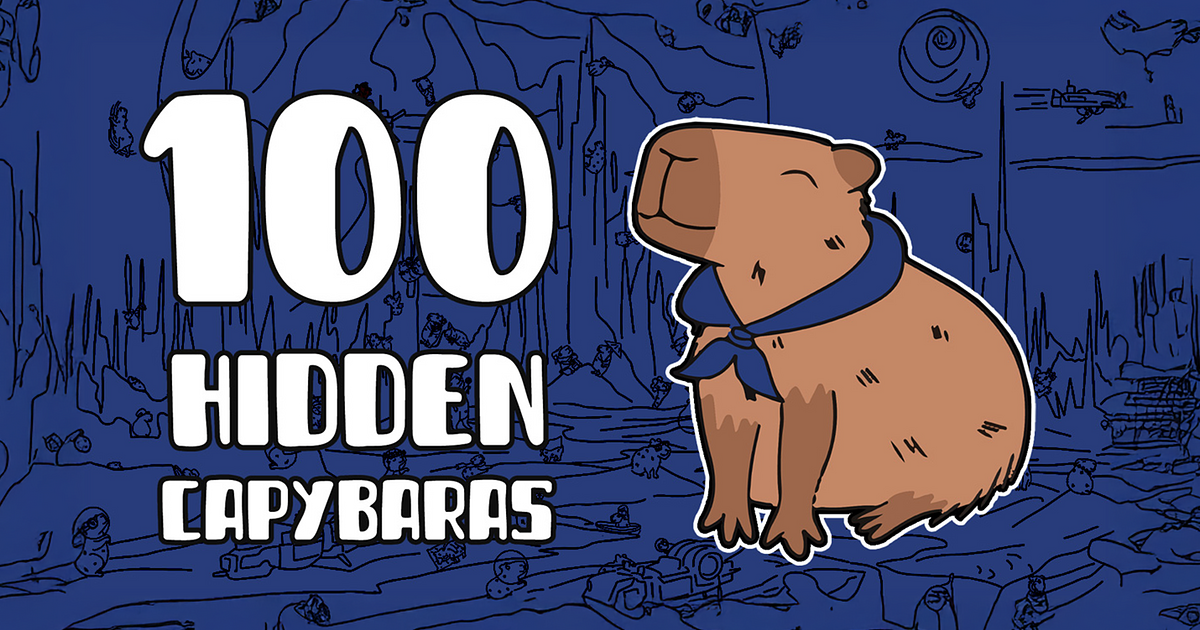 play 100 Hidden Capybaras