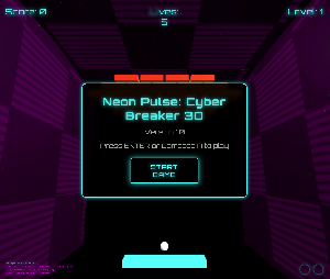 play Neon Pulse: Cyber Breaker 3D
