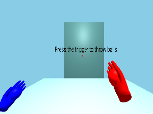 play Vr Ball-Throwing Scene