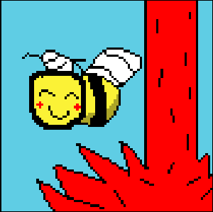 play Bees And Lasers!!!