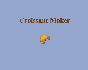 play Croissant Maker