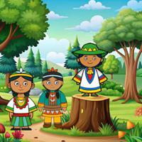 play Tribes Attend Jungle Celebration