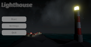 play Lighthouse Start Screen