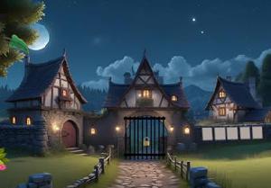 play Moonlight Village Escape