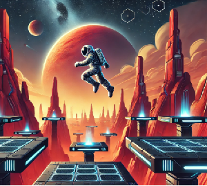 play Mars Platformer