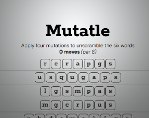 play Mutatle - Daily Word Game