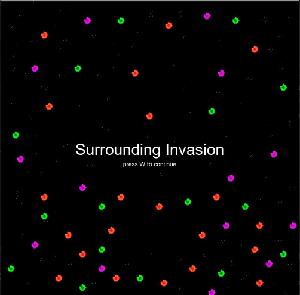 play Surrounding Invasion | Mini Jame Gam #39