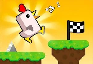 play Chicken Scream Race