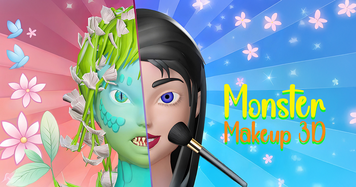play Monster Makeup 3D