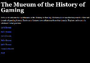 play Gaming History Museum