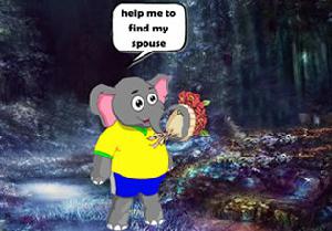 play Elephant Seeking His Spouse