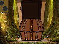 play Wooden Treasure Trove Escape From Forest