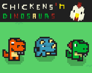 play Chickens'N Dinosaurs