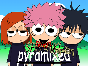 play (13+) Sprunki Kaisen - Pyramixed