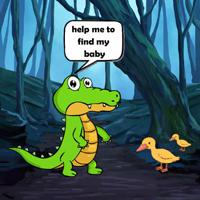 play Find Crocodile Baby