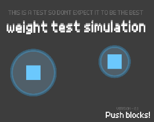 play Weight Test Simulation
