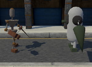 play One Road, Two Robots
