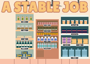 play A Stable Job