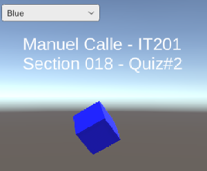 play Manuel Calle - It201 Section 018 - Quiz#2