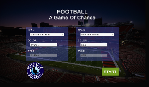 play Football: A Game Of Chance
