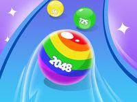 play 2048 Run Gorgeous Balls