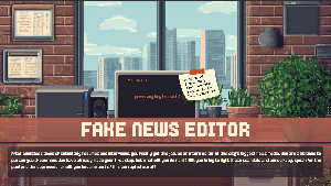 play Fake News Editor