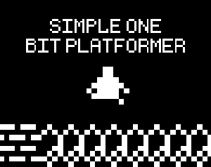 play Simple One Bit Platformer