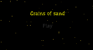 play Grains Of Sand