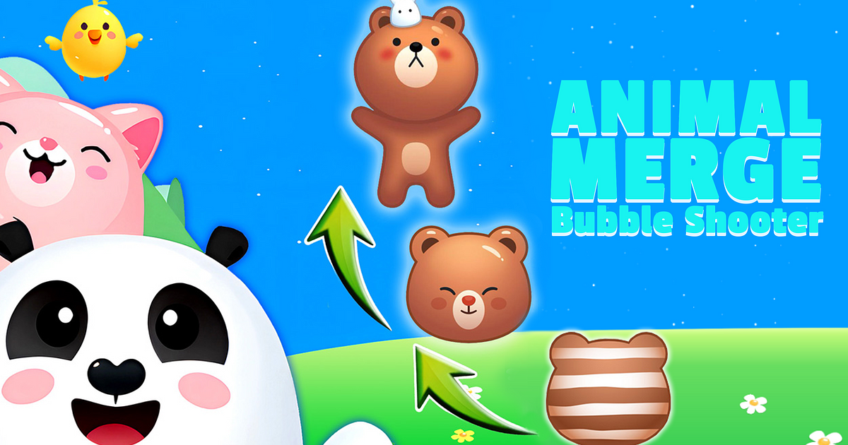 play Animal Merge Bubble Shooter