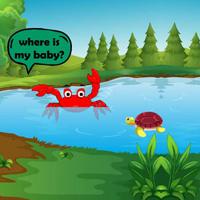 play Help Innocent Crab Mom