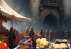 play Open The Magic Market
