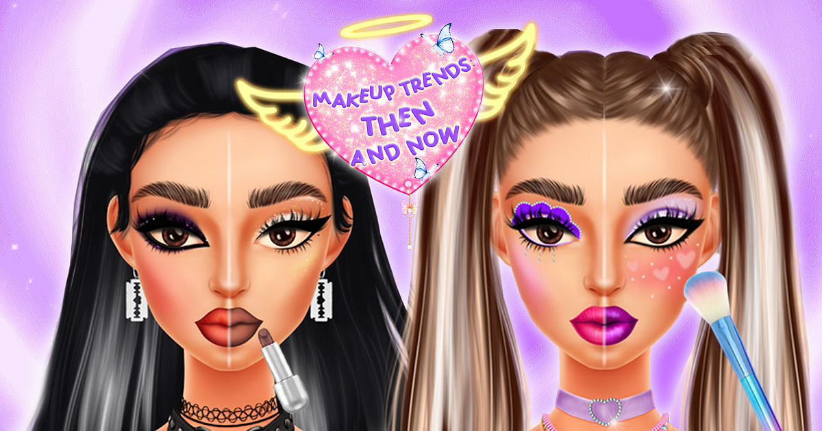 play Makeup Trends: Then And Now