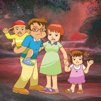 Family Escaped Enchanted Forest game