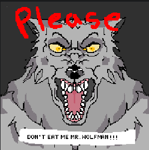 play Please Don'T Eat Me Mr. Wolfman!