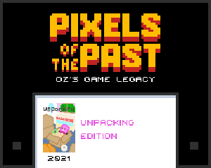 play Pixels Of The Past: Unpacking Edition