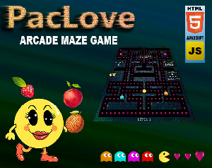 play Pac Love - The Maze Of Hearts