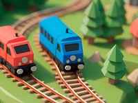 play Railway Riddles - Train Path Puzzle - Choo-Choo!