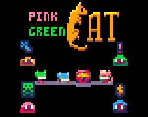 play Pink Cat Green Cat