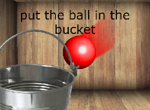 play Put The Ball In The Bucket