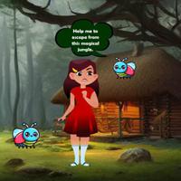 Young Girl Escaped Magical Jungle game