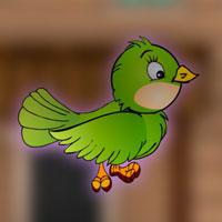 play G2J-Rescue-The-Green-Bird-From-Cage
